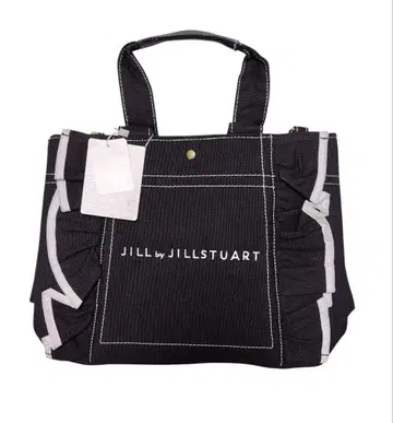 JILL by JILLSTUART 질스튜어트 프릴 토트백 블랙 ( 대 )