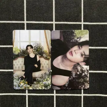 BTS BE 미공개 럭키 드로 트레이딩 카드 2장 지민 JIMIN