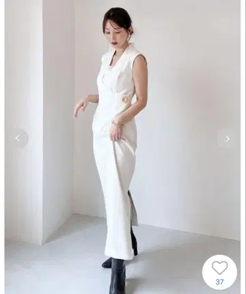 SNIDEL 레이어드라이크 베스트 원피스 사이즈 1