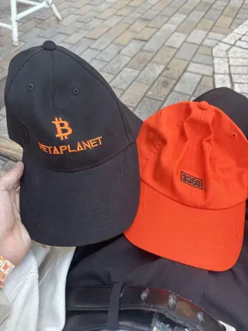 메타플래닛 주주총회 한정판 캡 세트