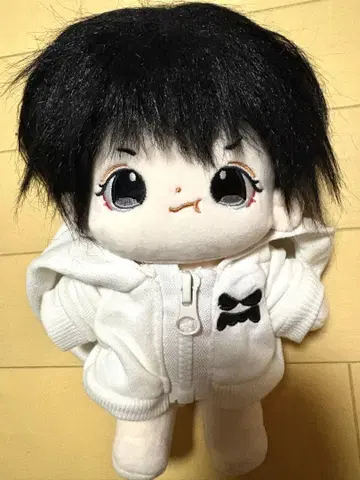 옷 갈아입기 봉제 인형 20cm 후드티 포함 관절 있음