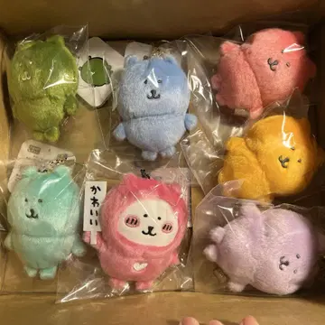 나가노의 곰 마스코트 7점 세트