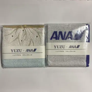 하뉴 유즈루 ANA YUZU 핸드 타월 2장 세트 [ 미개봉 새상품 ]