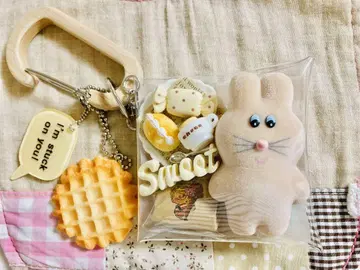 가챠 파우치 milky sweets 마스코트 파우치