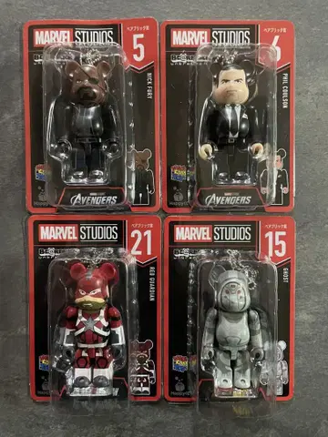 MARVEL 베어브릭 4체 세트