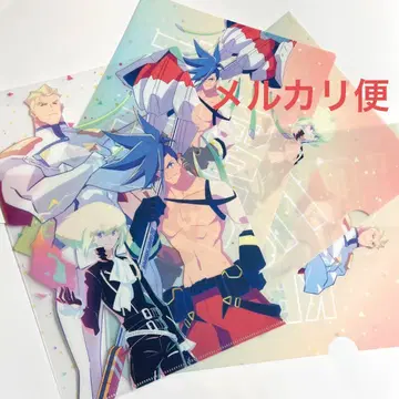 프로메아 클리어 파일 4장 세트 무뉴구루미 파티오 한정판 PROMARE