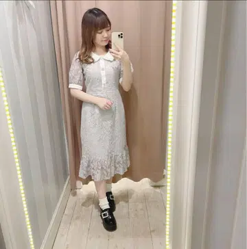 레이스 비쥬 머메이드 OP 원피스