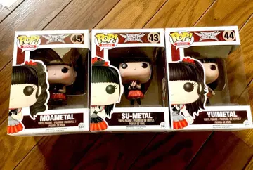 [ 새상품 미개봉 ] Babymetal Funko 피규어 삼체 세트