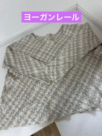 jurgen lehl 요건 레일 티셔츠 실크 울 혼방