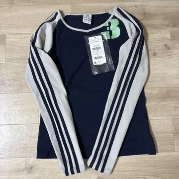 레어 미사용 새상품 adidas 론T 네이비 x 그레이