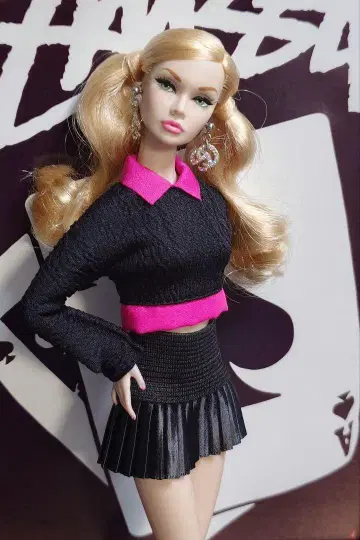 포피 후드티 포피 후드티 바비 인형 1/6 인형