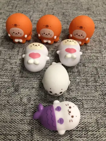[모리 판타지 한정판] 시로탄 미니 피규어 7종 + 덤