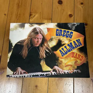 GREGG ALLMAN BAND 팜플렛 1977년