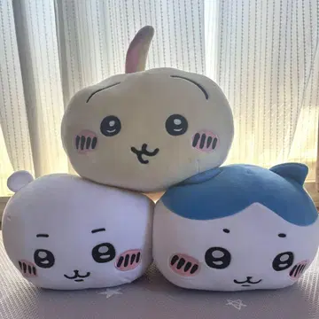 [ 미사용 새상품 ] [ 3세트 ] 치이카와, 하치와레, 토끼 봉제 인형