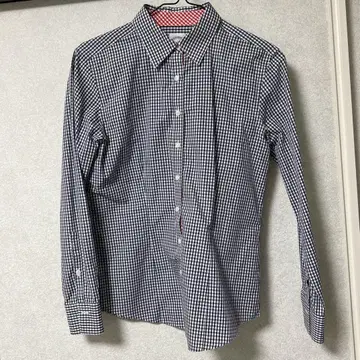 가격 인하 협상 OK Brooks Brothers 깅엄 체크 셔츠
