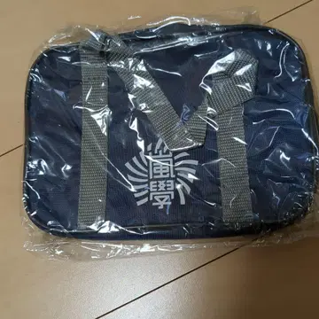 쟈니즈 로고 네이비 백