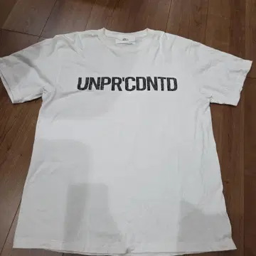 레어 UPD'T 타케루 선수 착용 'UNPR'CDNTD 티셔츠