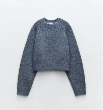 [ 새상품급 ] ZARA 크롭 코지 니트 스웨터