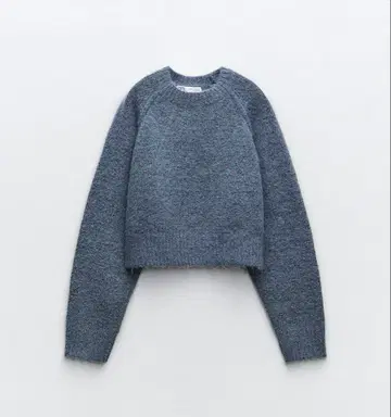 [ 새상품급 ] ZARA 크롭 코지 니트 스웨터
