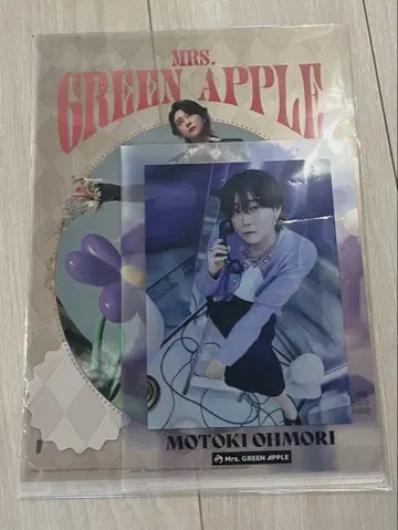 제일복권 Mrs. GREEN APPLE F상 클리어 파일 오오모리 모토키