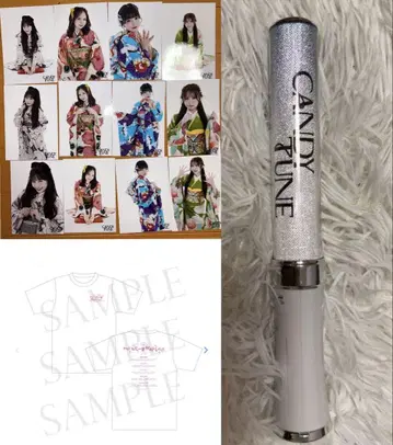 캰츄 초기 응원봉 브로마이드 카와라보 우리들의 가장 귀여운 곳 T셔츠