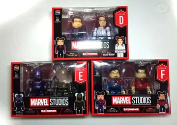 MARVEL STUDIOS 베어브릭 D E F 세트