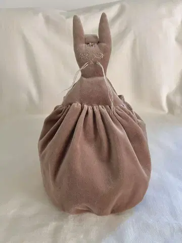 droguerie dosha bag 벨로아 토끼님 베이지