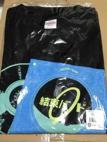 결속 밴드 공식 콜라보 T셔츠 XL 사이즈 리스아니! LIVE 2025