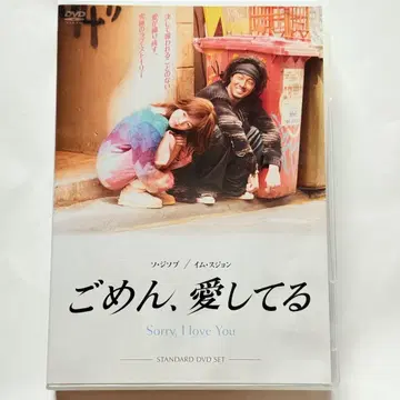 미안하다, 사랑한다 DVD 소지섭 임수정 한국 드라마 한류