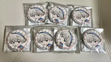 WIND BREAKER 체크 세일러 캔뱃지 카지 렌 7개