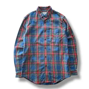 L.L.Bean 엘엘빈 체크 플란넬 셔츠 S