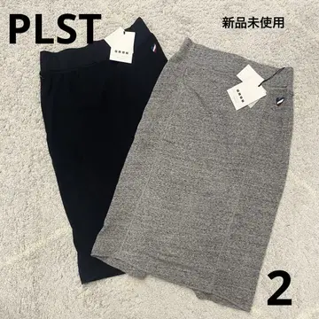 미사용 새상품 PLST 맨투맨 원단 타이트 스커트 묶음 판매