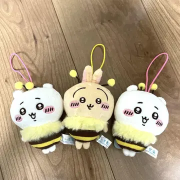 세븐일레븐 한정판 치이카와(먼작귀) 토끼 벌꿀 인형 3종 세트 마스코트