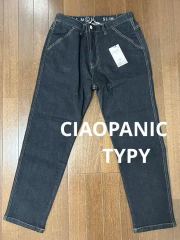 차오패닉 티피 데님 팬츠 오가닉 슬림 데님 팬츠 남성용