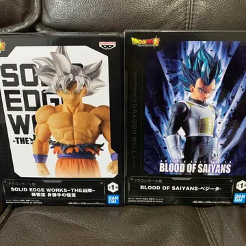 드래곤볼 초 손오공&베지터 피규어