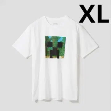 새상품 완판템 그라니프 x 마인크래프트 크리퍼 헤드 T셔츠 XL
