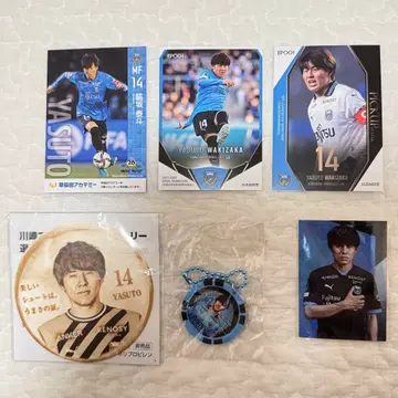 레어 가와사키 프론탈레 가챠후로 와키사카 야스토 스티커 키링