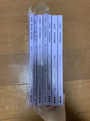CPA 감사론 마츠모토 레쥬메 25년 목표