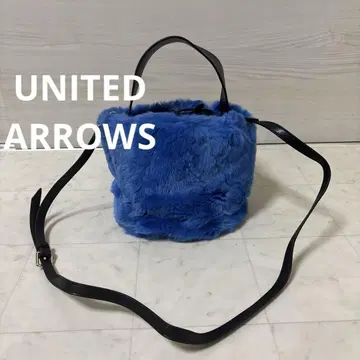 UNITED ARROWS UWCS REX 버킷 백 퍼 복슬복슬