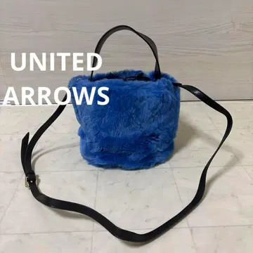 UNITED ARROWS UWCS REX 버킷 백 퍼 복슬복슬