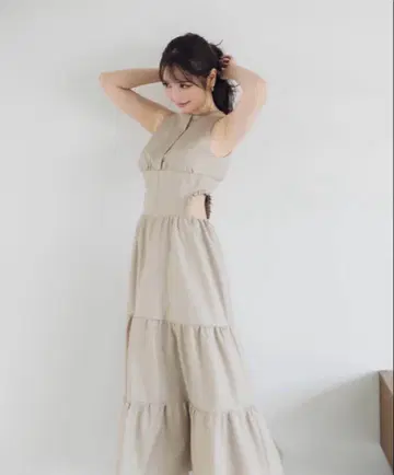 andmary adia tiered dress
