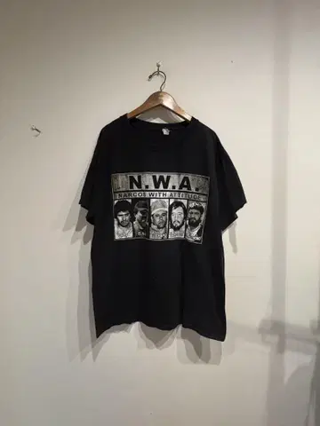 ralph 착용 N.W.A 멕시코 카르텔 마약 조직 T셔츠