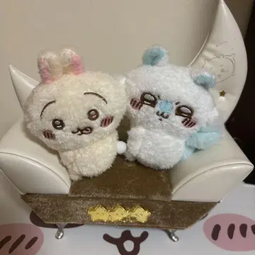 토끼와 모몽가 봉제 인형 및 액세서리 박스 세트