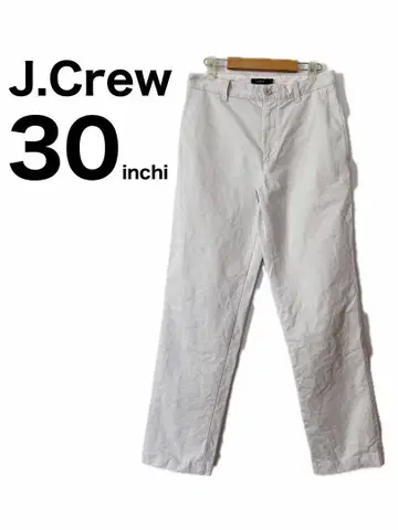 j.crew 제이크루 트라우저 팬츠 치노 팬츠 아이보리 30인치