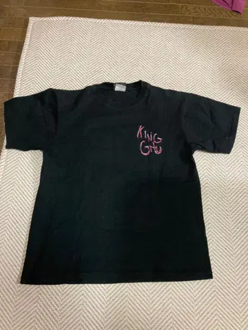 KING Gnu 티셔츠 블랙