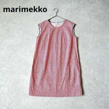 marimekko 마리메꼬 코튼 슬리브리스 튜닉 원피스