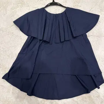 [ Fit more ] 프릴 반팔 상의