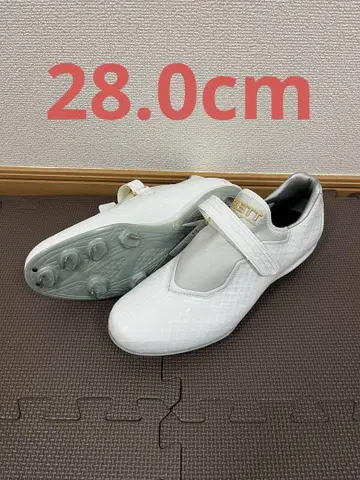 미사용 새상품 제트 야구 스파이크 28.0cm