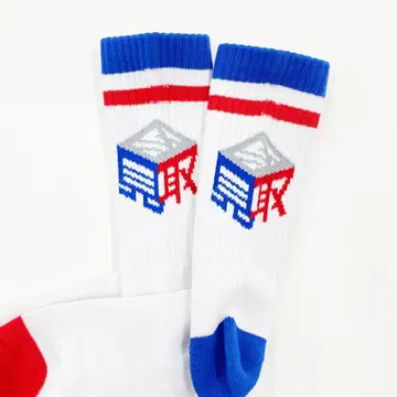 도면 로고 양말