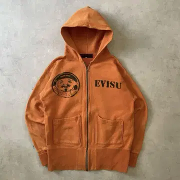 EVISU 지퍼 후디